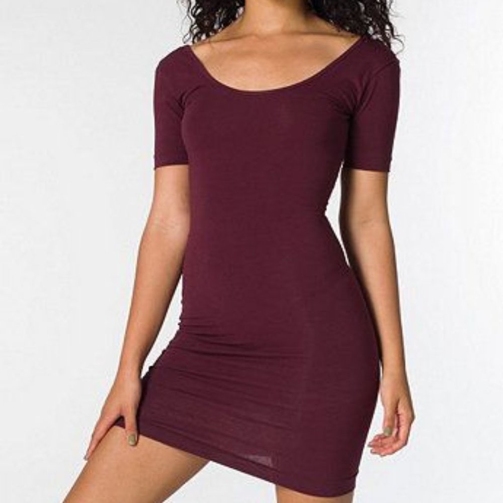 American Apparel Double U-Neck Dress